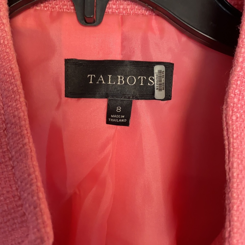 Talbots Pink Jacket - Picture 4 of 7